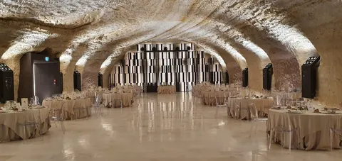 La sala ipogea realizzata della Masseria Fortificata San Francesco